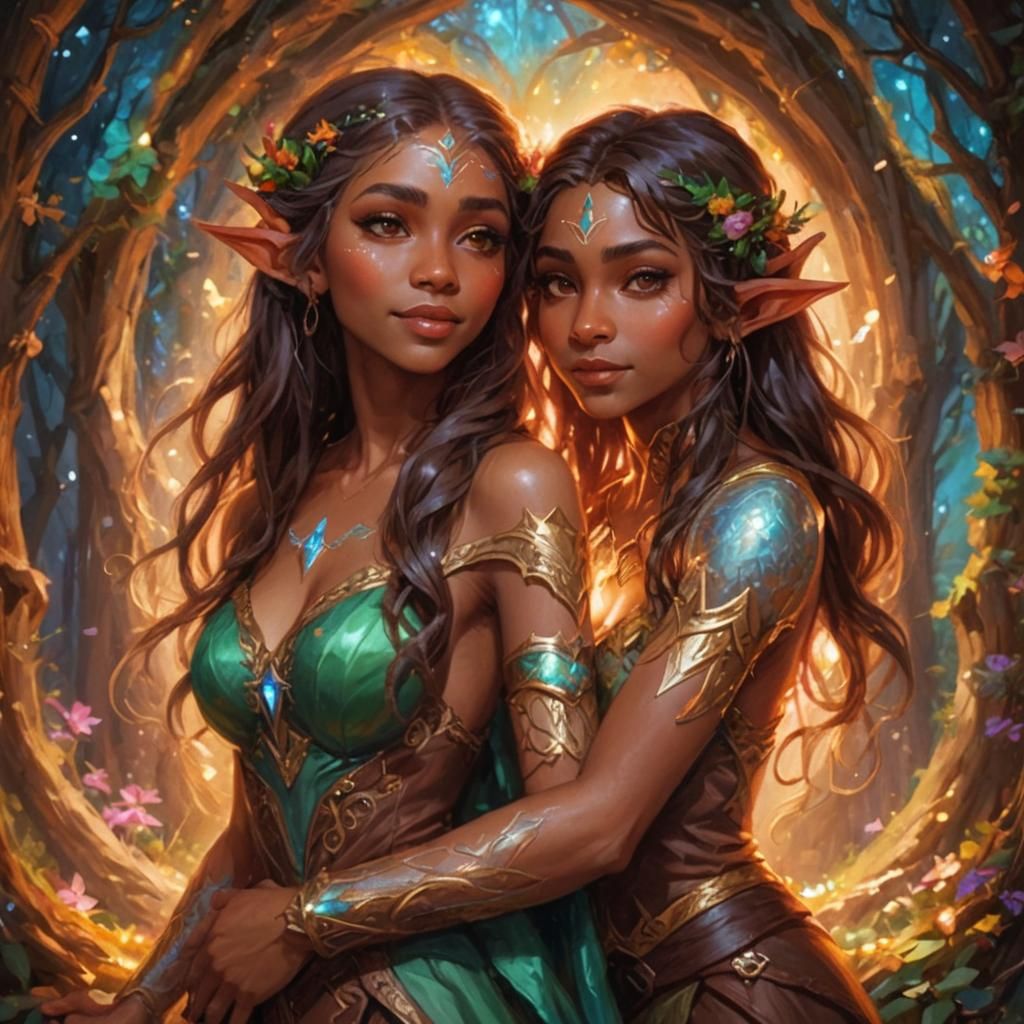 Elven Lesbians 1