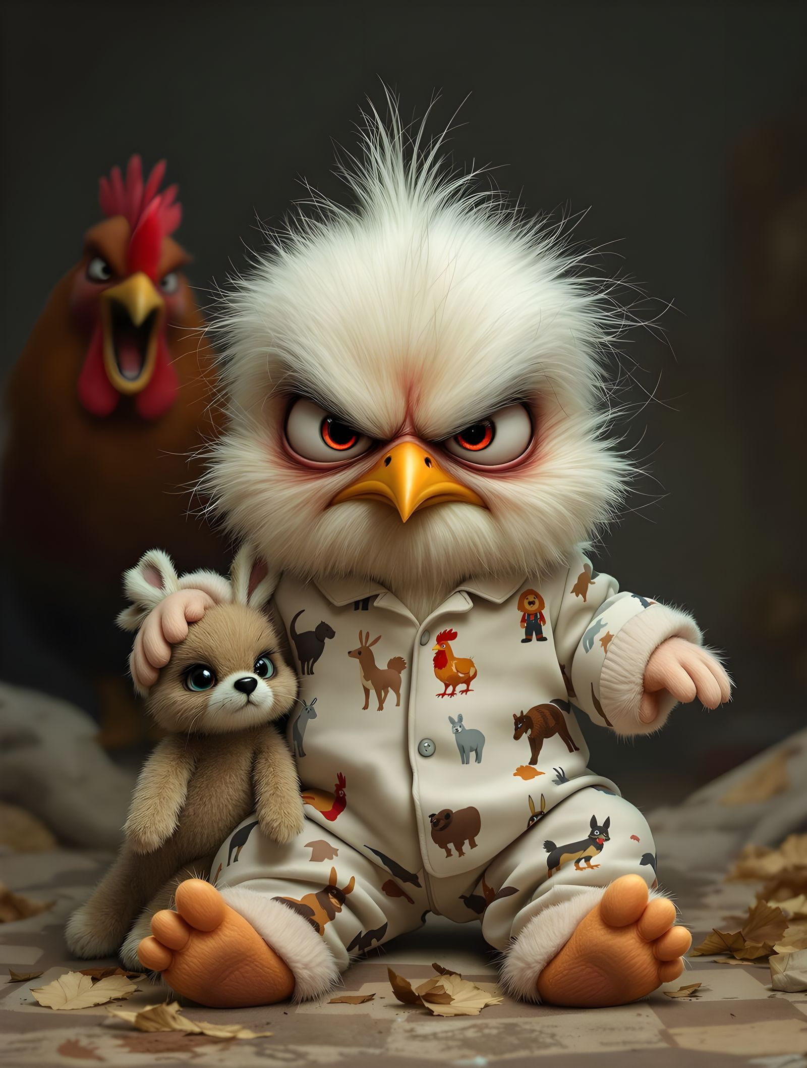 Grumpy Junior After Dad Has Awoken Him for the Seventh Day i...