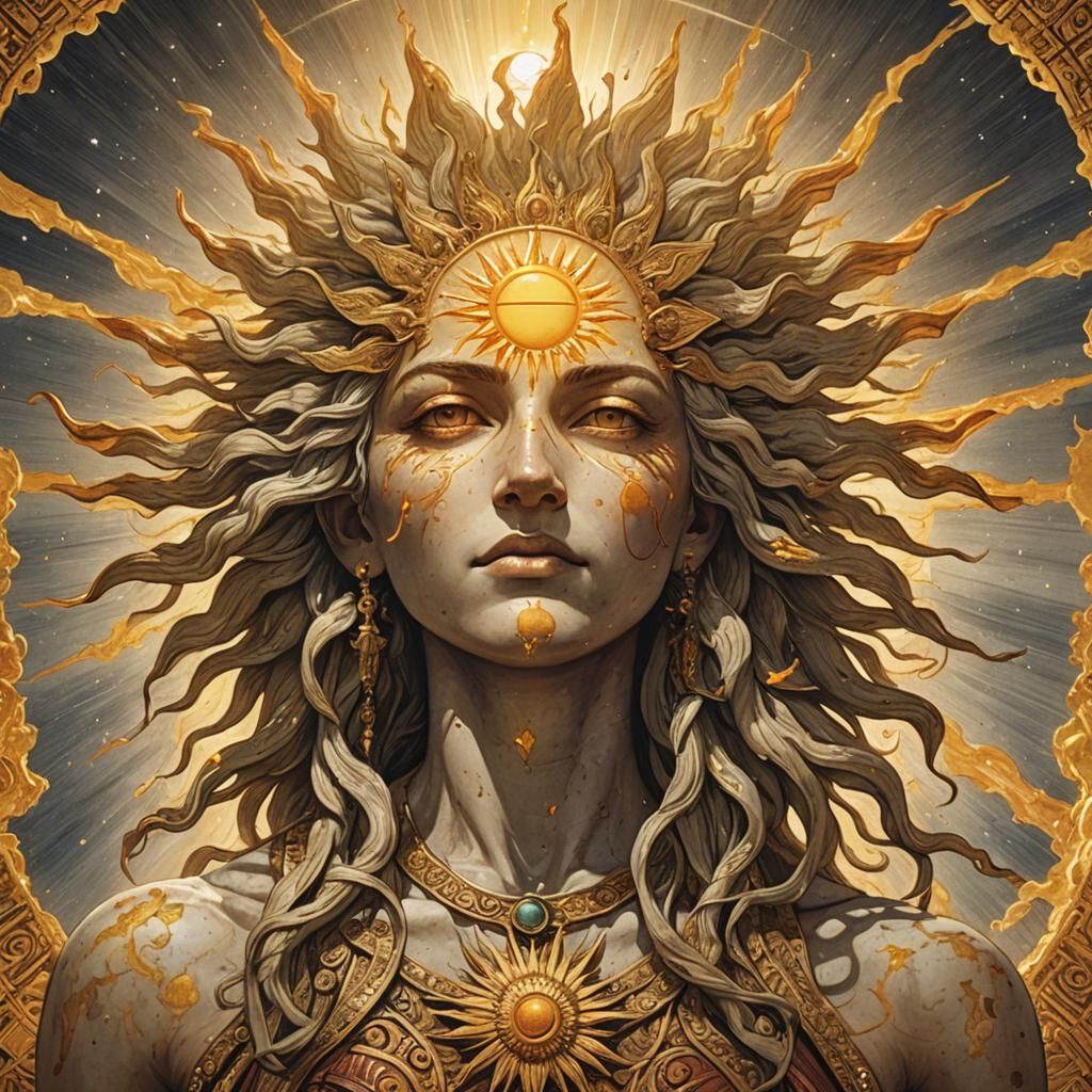 The Sun as a Personified Being Named Cyrus