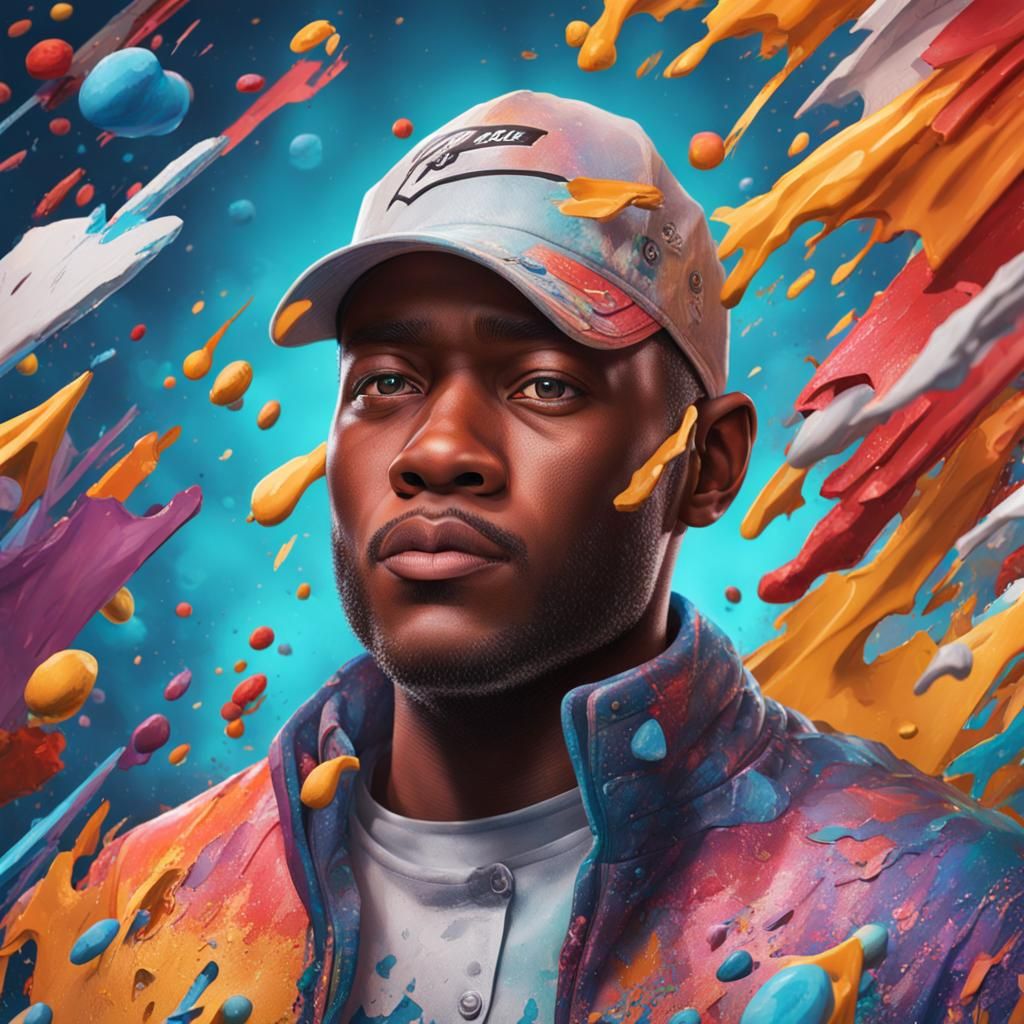 Dream Job Realization in Hyperrealistic Splash Art