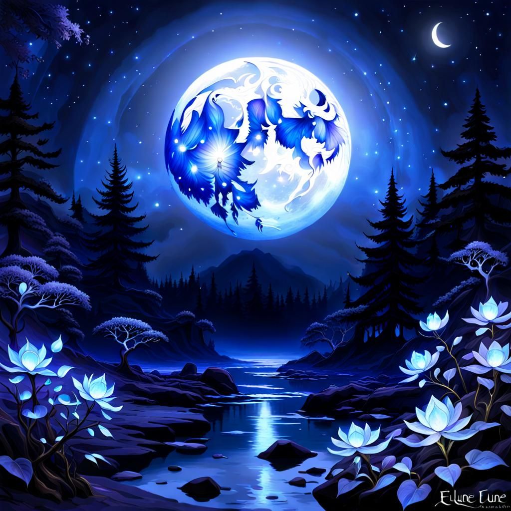 Elune, moonlight, moonwell, starlight, darkness, enlightenment