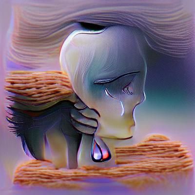 AI Generated Image of Grief