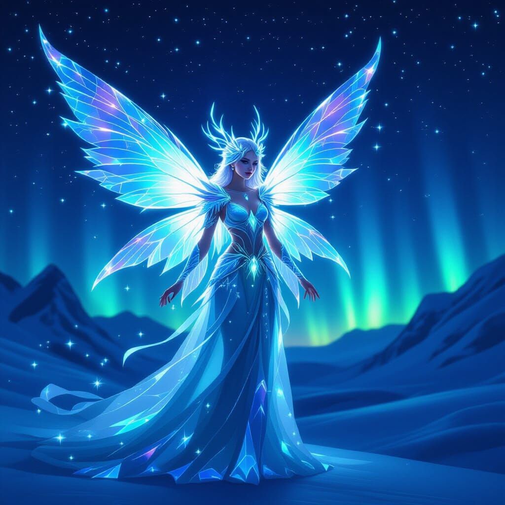 Aurorafairy Luminessence: Radiant Guardian of Crypto Critter...