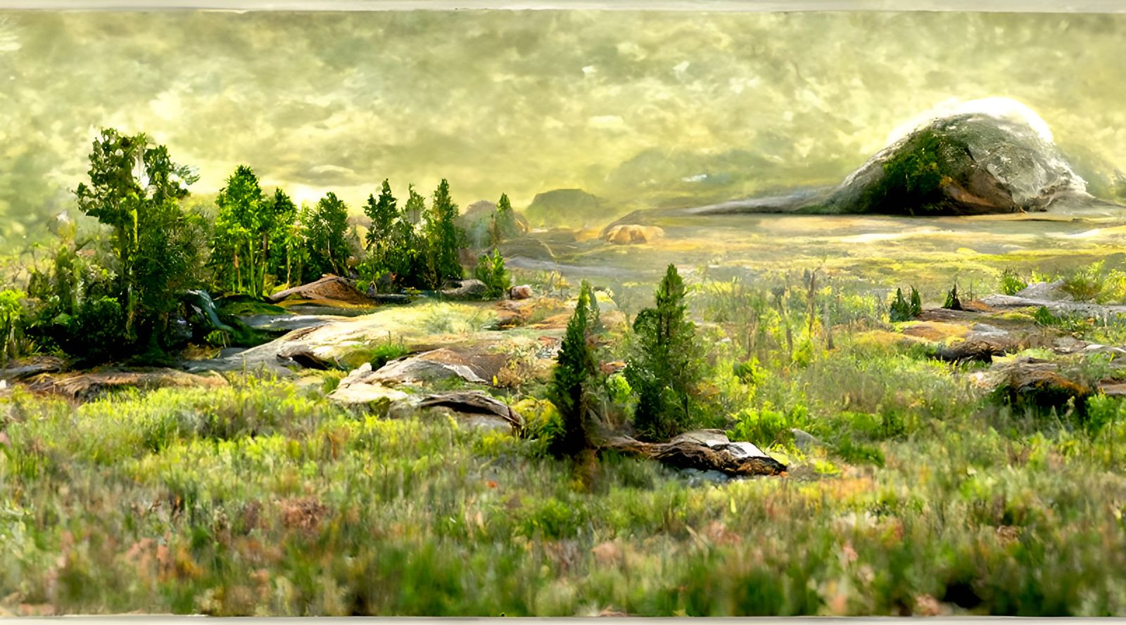 Lush Landscape Vista in High Resolution