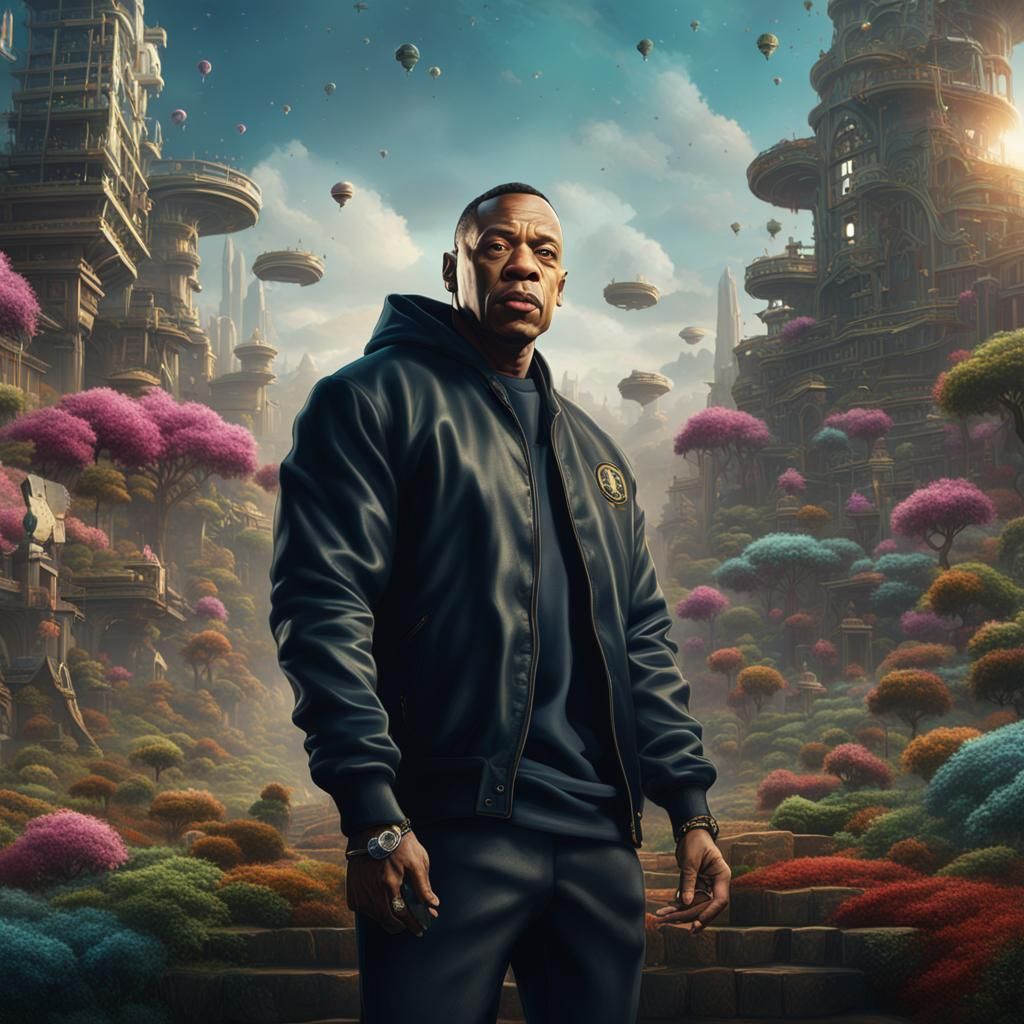 Dr. Dre Matte Painting in Unreal Engine 5