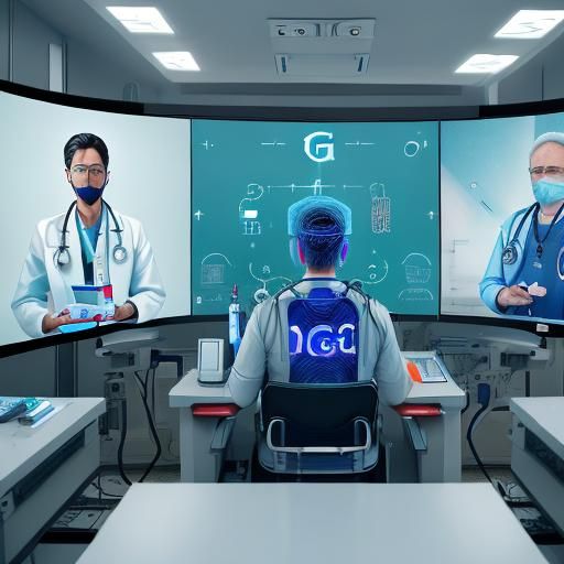 doctor, 5G, advanced medical equipment