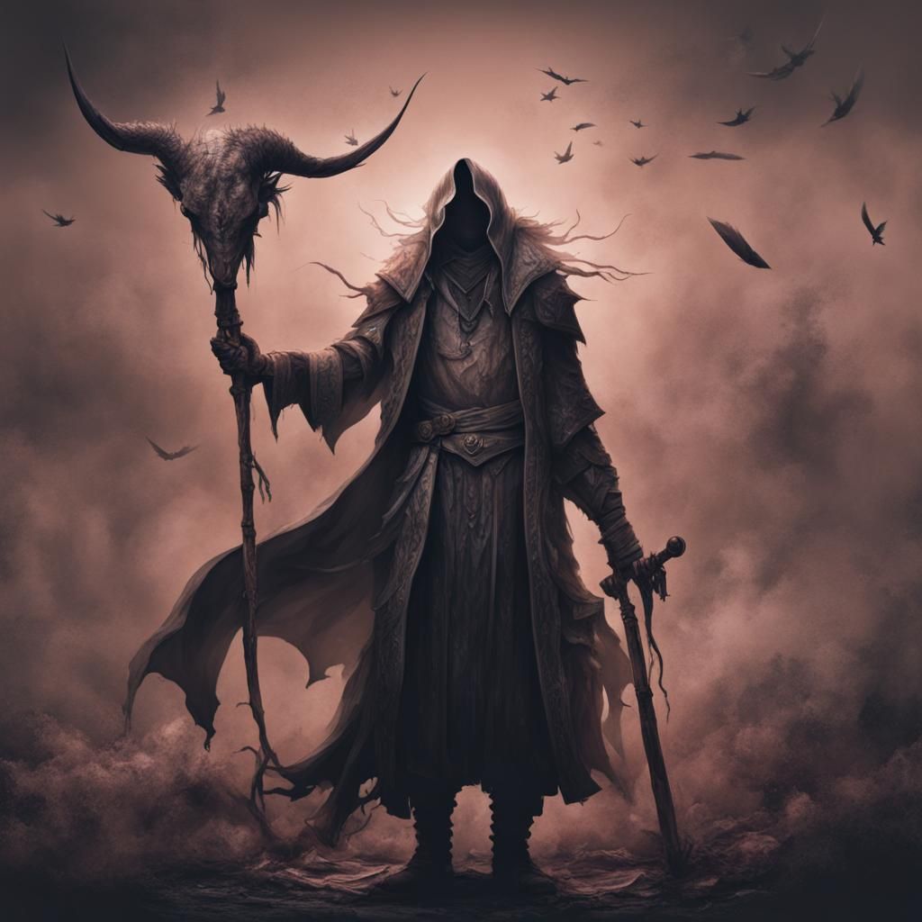 AI Generated Image of a Curse