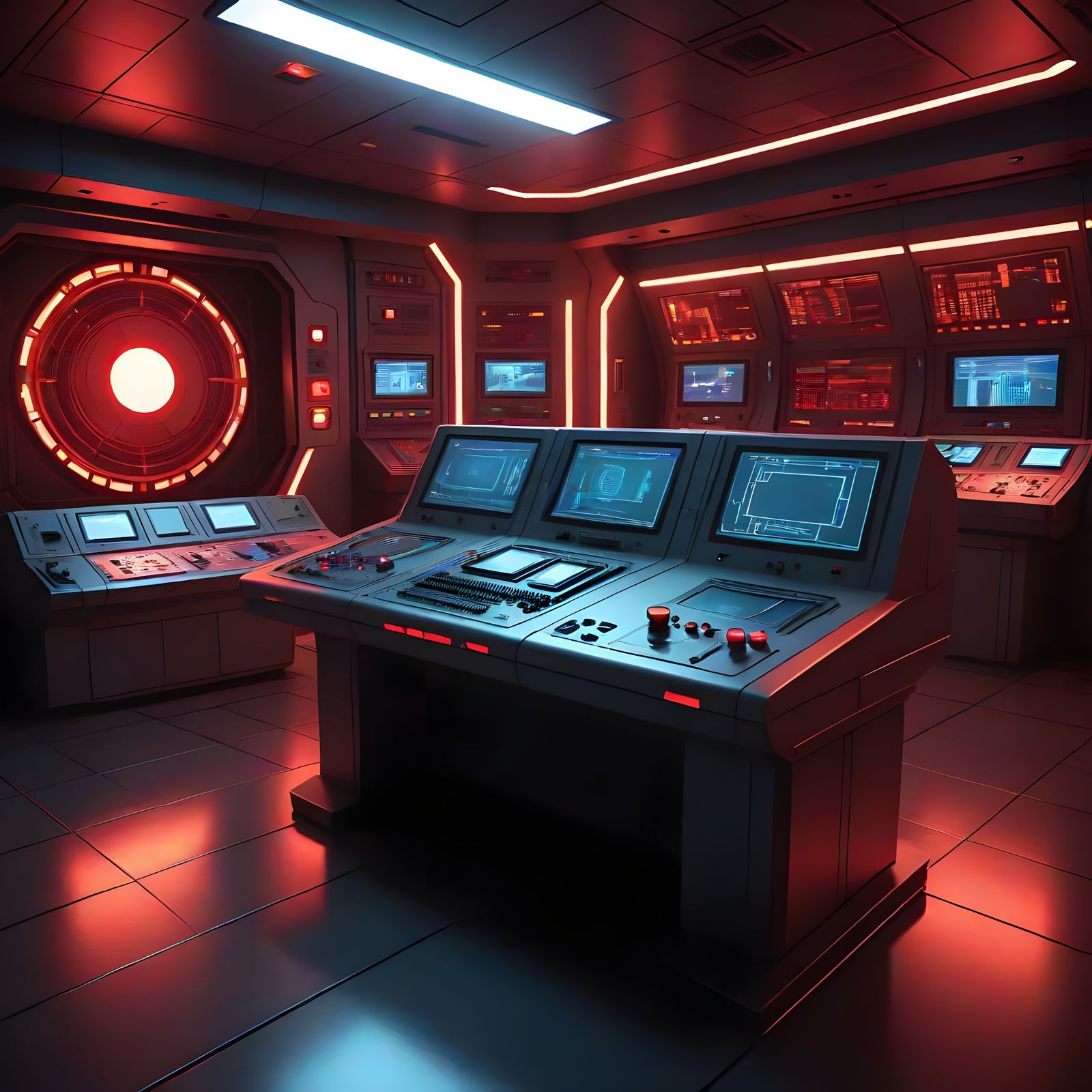 red button