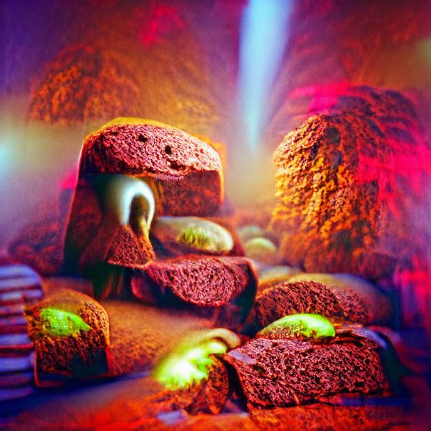 Surreal Pumpernickel Dreamscape in 8k Resolution