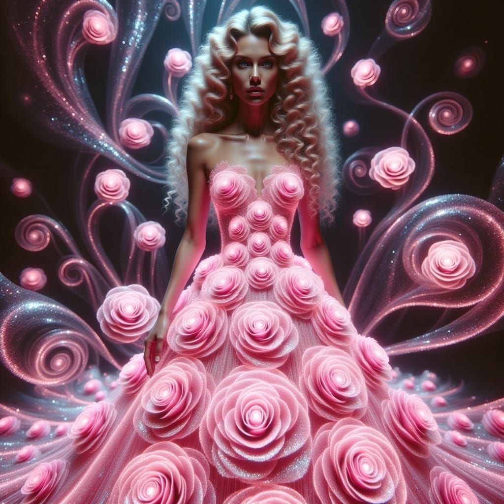 Training new flux Lora, Enchanted women, trained on all Dall-E 3