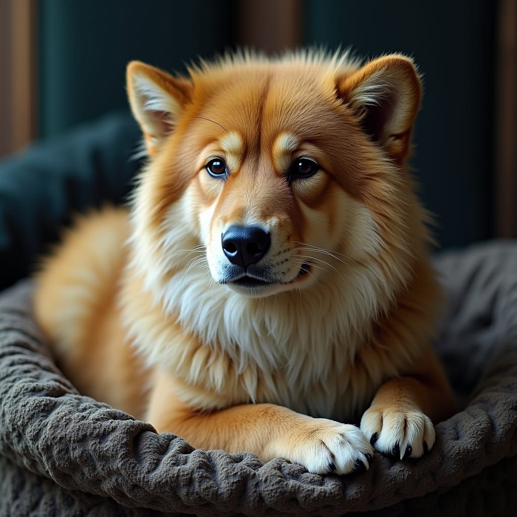 Expressive AI-Generated Masterpiece in Persian Style