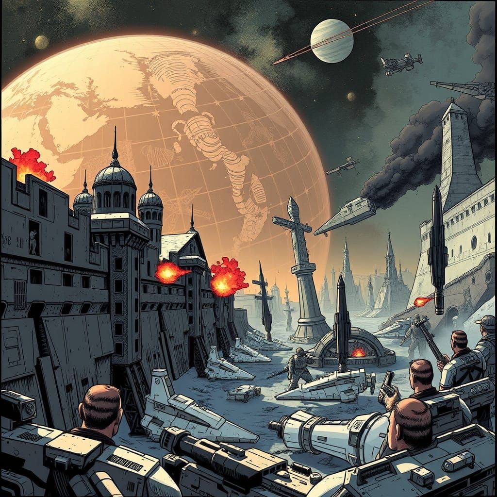 Desperate Defense of Zarral: Humanity's Last Stand