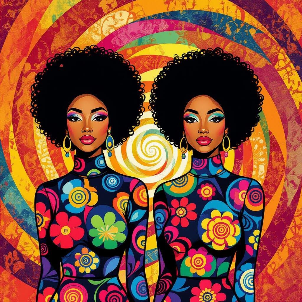 Vibrant Socks with Portraits in Fauvism Style