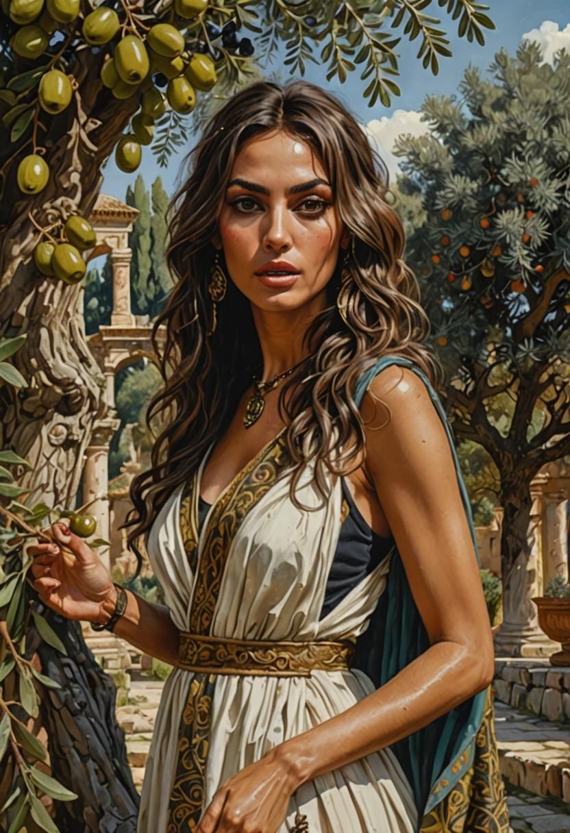 Beautiful gatherer