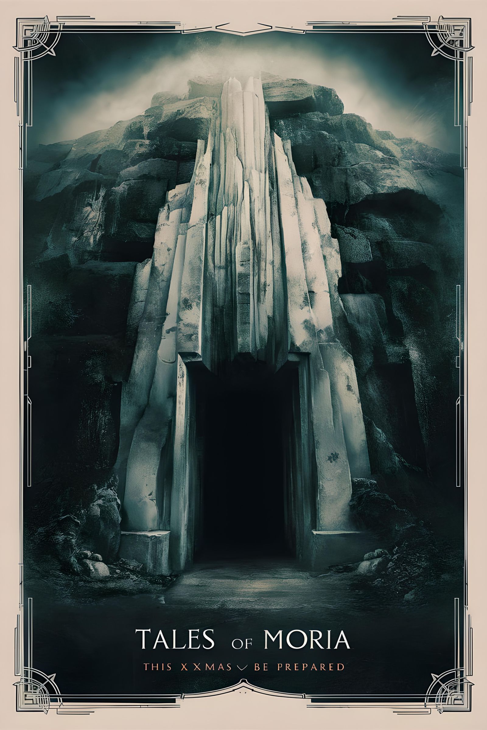 Tales of Moria: Art Deco Movie Poster
