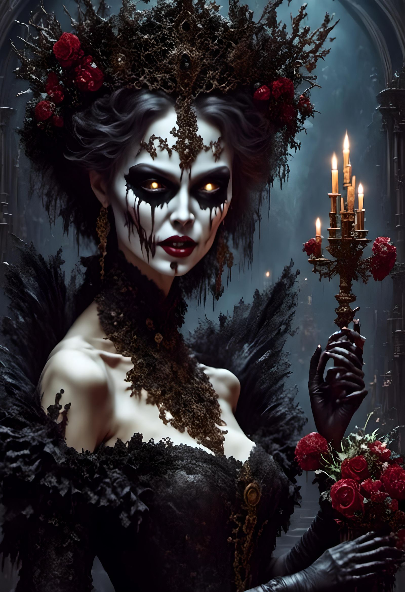 Evil Temptress with Scissor Legs