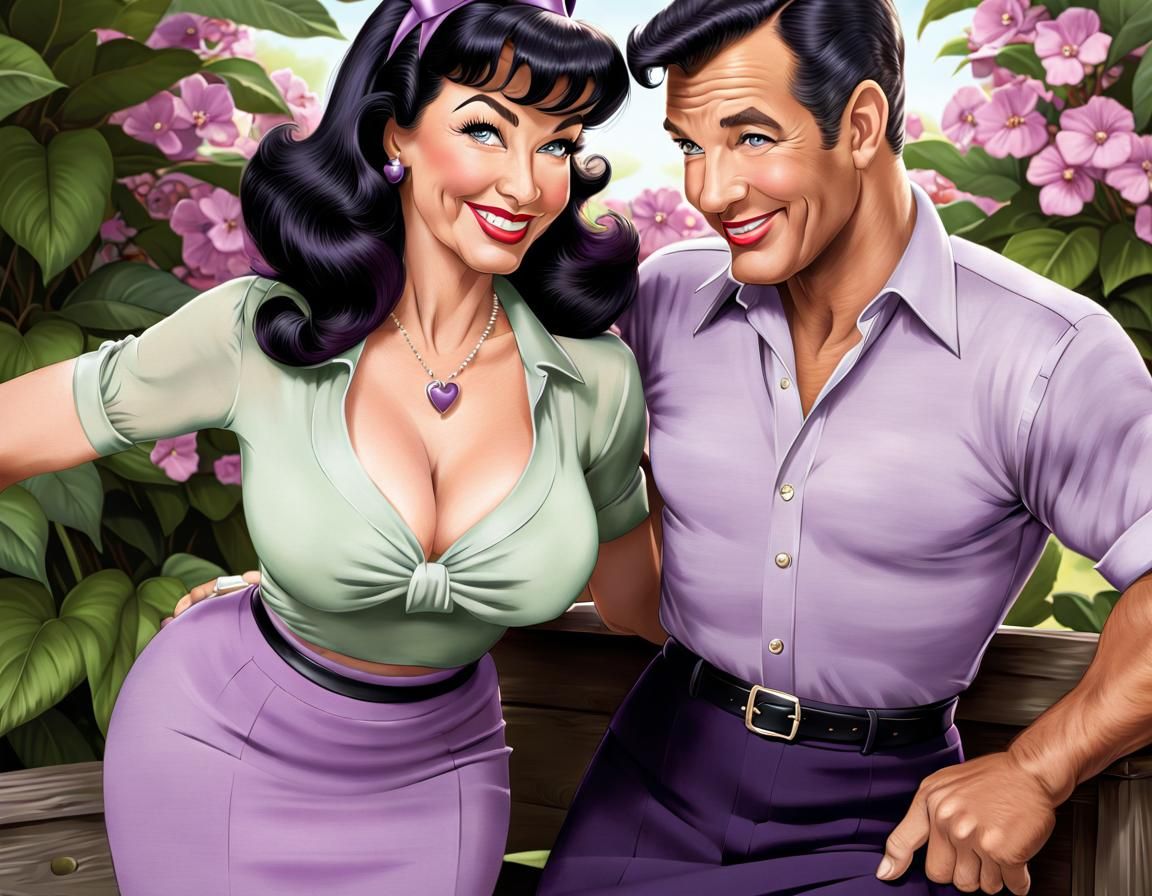 “Age is just a number, right?” — said mature Betty Bombshell