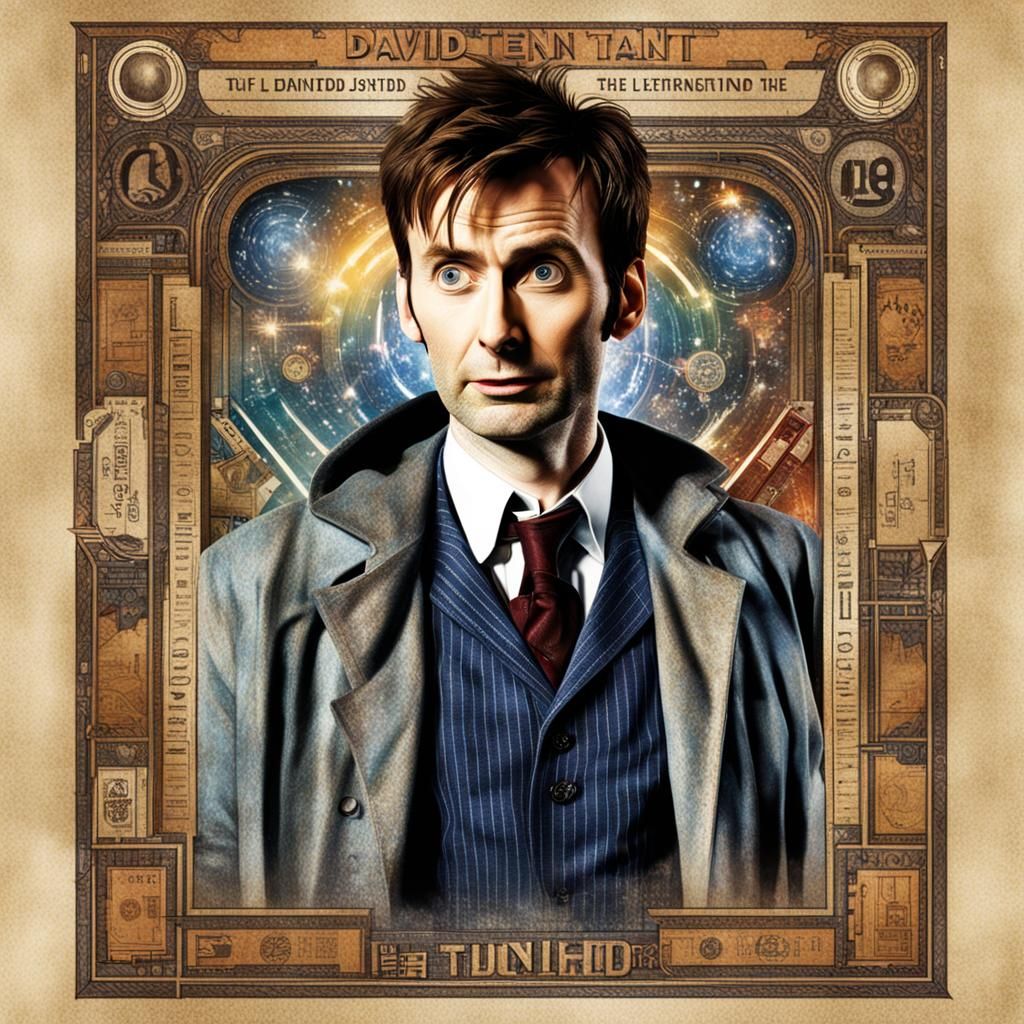 David Tennant as The Doctor: AI Portrait