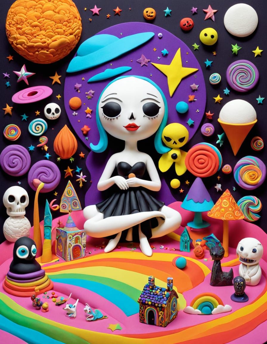 modeling clay, play-doh, sculpey