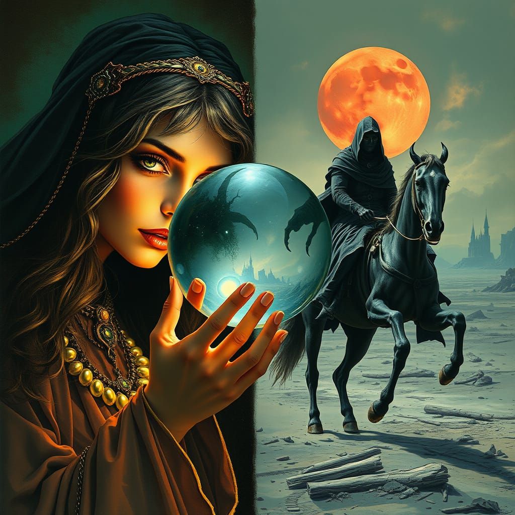 Gypsy and Wasteland Rider: A Fantasy Gothic Split