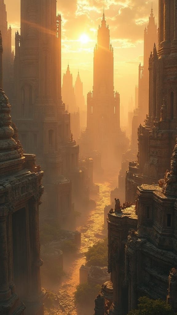 Golden Metropolis of Divine Titans