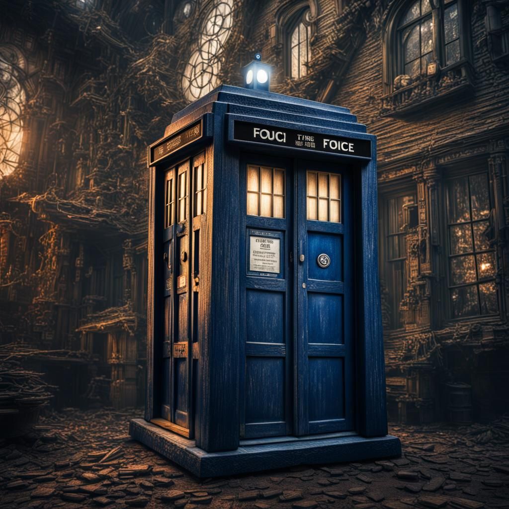 Hyperrealistic Doctor Who in Cinematic HDR