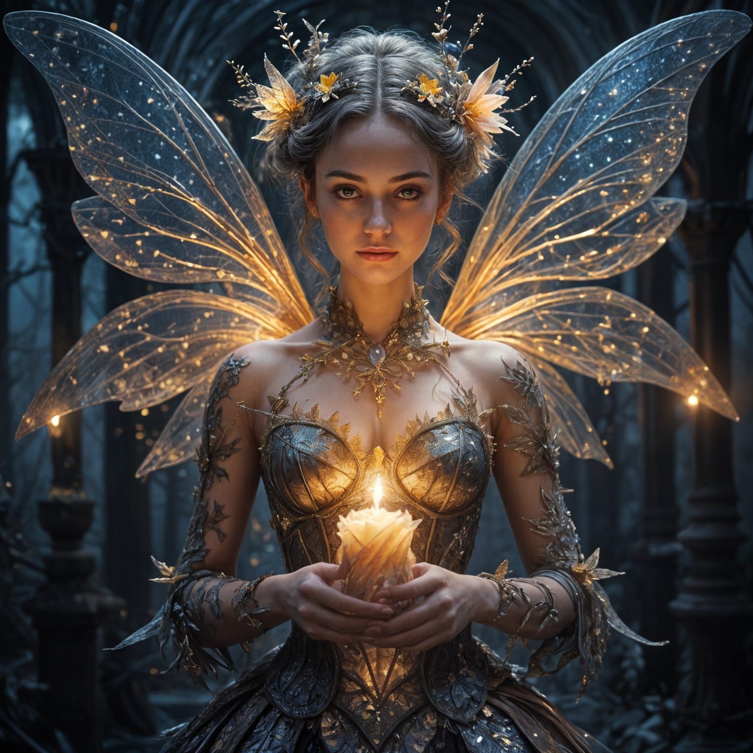 Ethereal Fairy in Cinematic Splendor