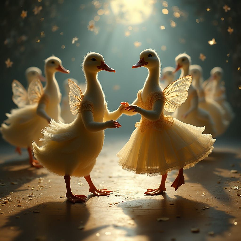 Whimsical Ducks and Fairies Enact Romeo and Juliet in Impres...