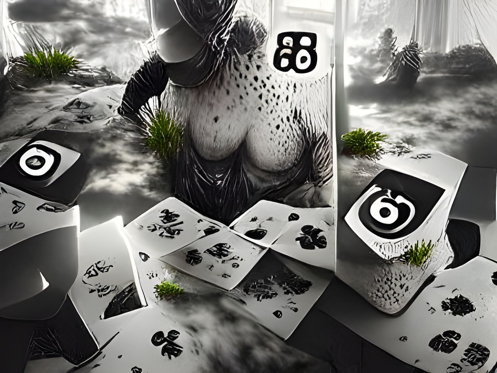 8 of clubs playing card 8k resolution artwork beautiful Beha...