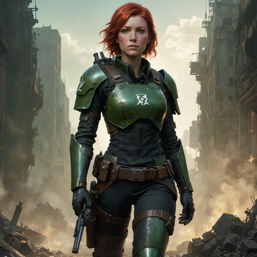 Reilly of Reilly's Rangers Portrait in Digital Art Style