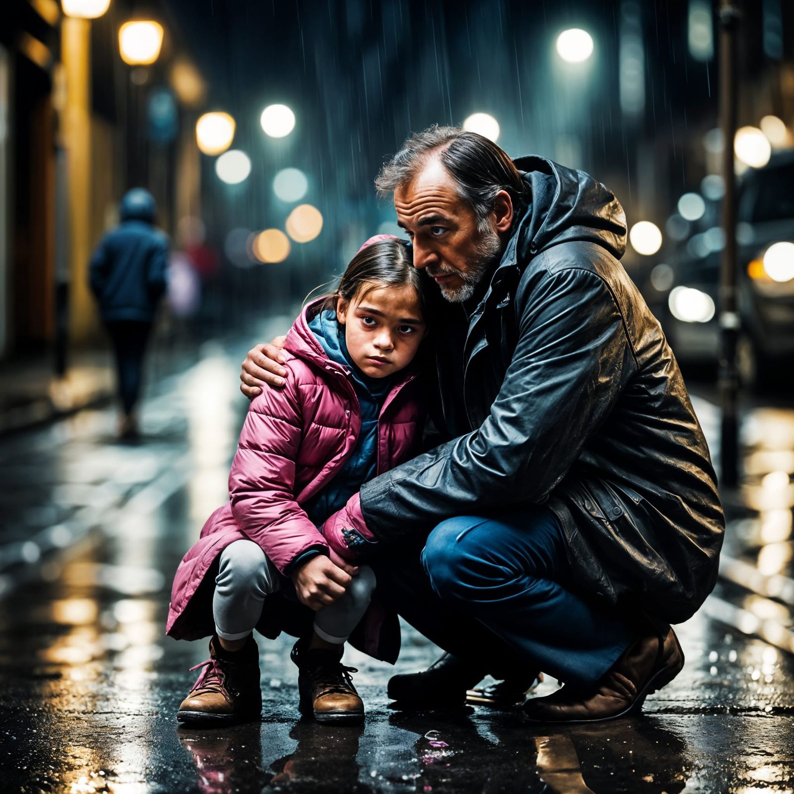 Comfort in the Rain: Touching Street Photography
