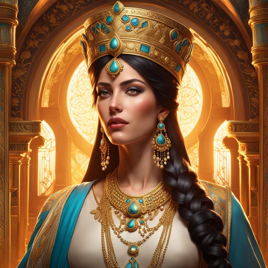 Atossa, Empress of Persia, circa 500 BC