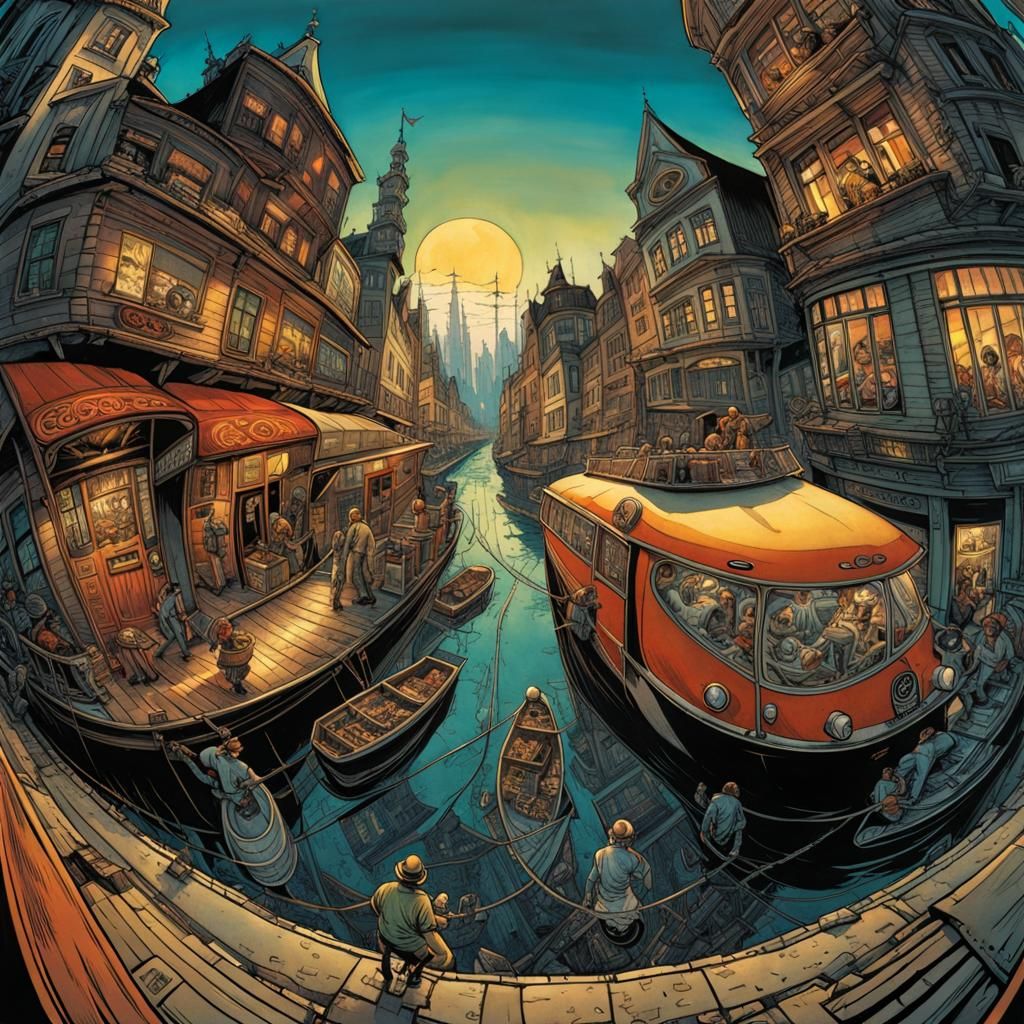 Ghetto Funk in the 60s: Hand-Drawn Masterpiece