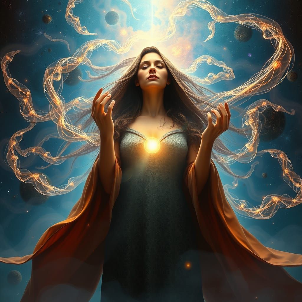 Cosmic Goddess Unites Overlapping Timelines