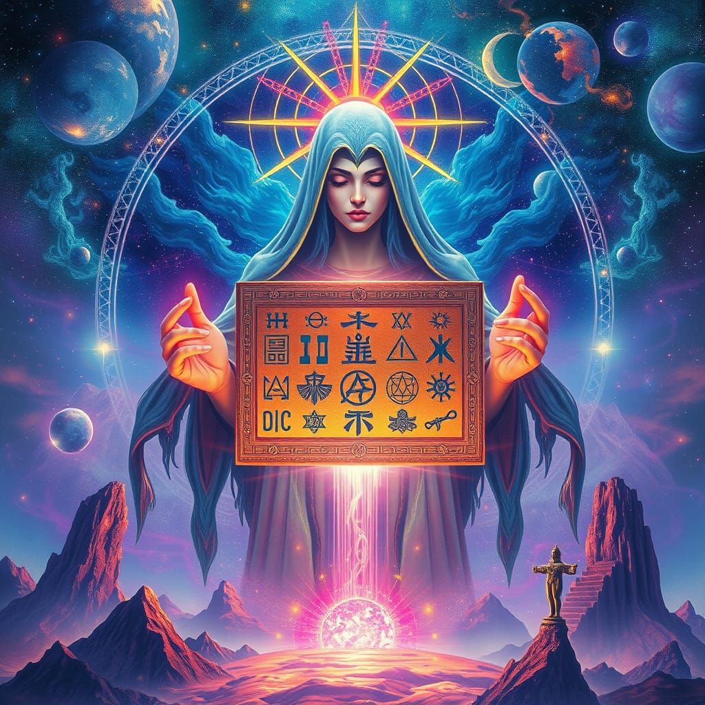 Mystical Astral Temple Guardians