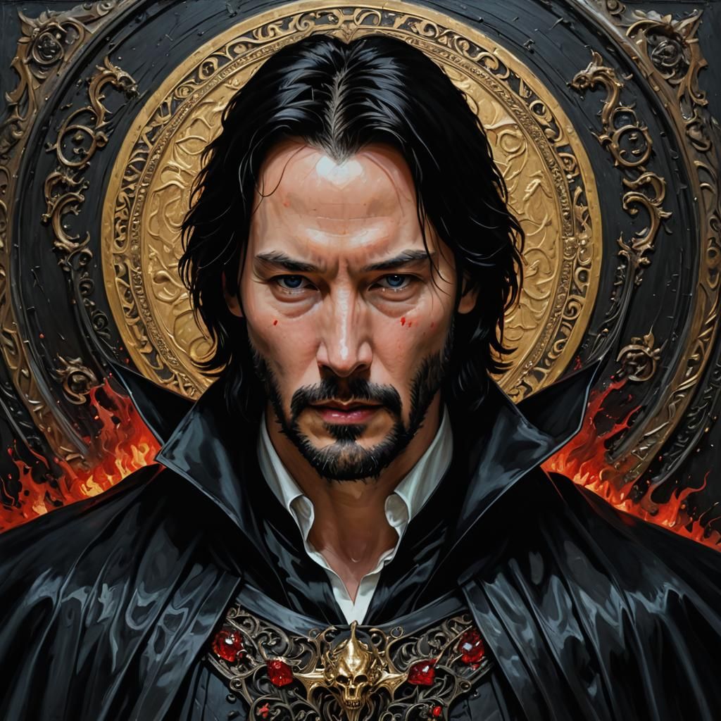 Keanu Reeves as Sinister Vampire Lord
