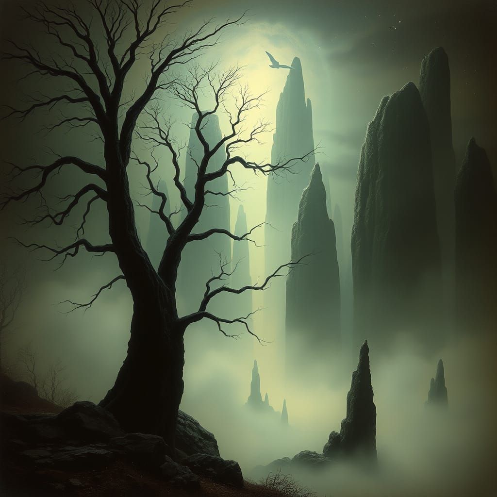 Enchanted Dreamscapes in Ethereal Light