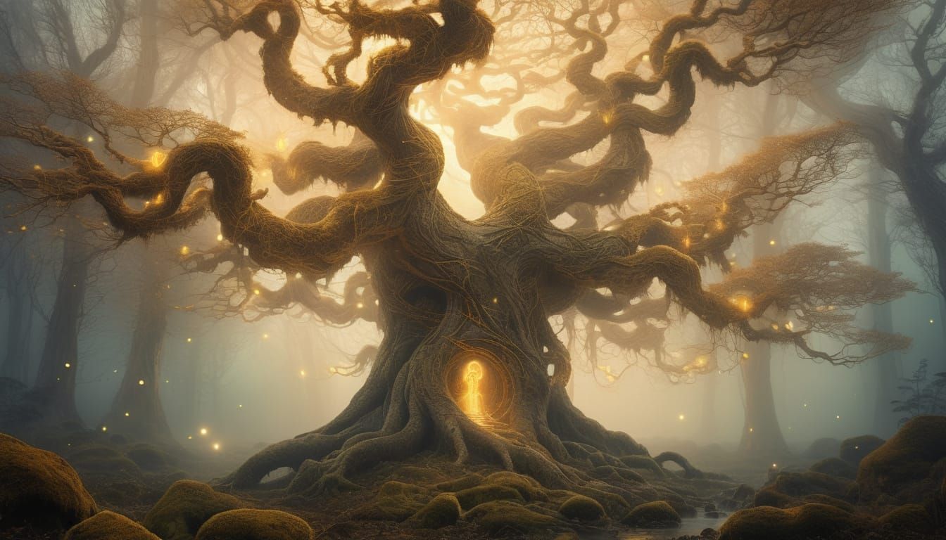 Ethereal Guardians of Ancient Wisdom