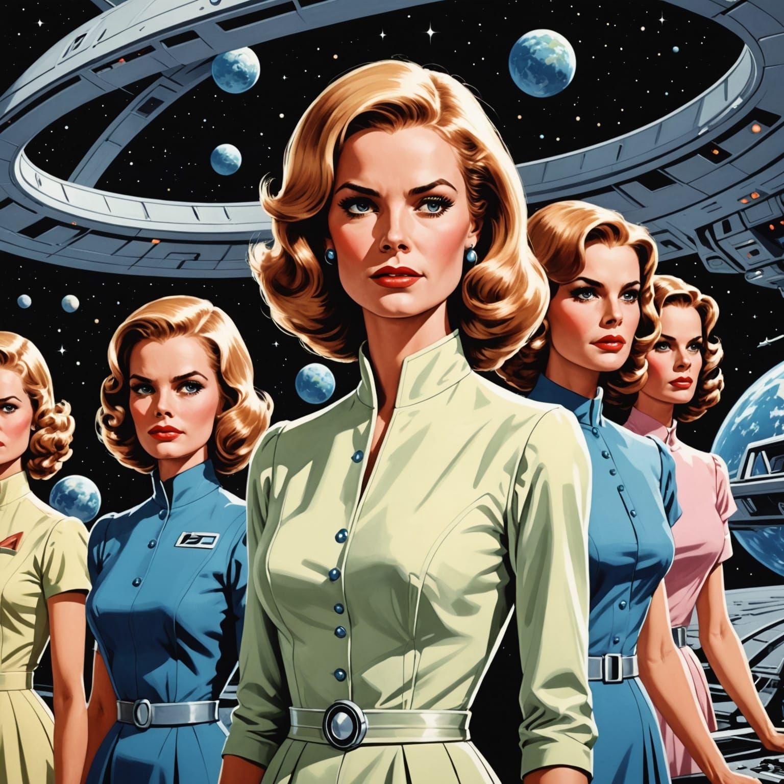 Stepford Wives in Space: A Sci-Fi Exploration