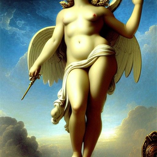 Athena: Divine Goddess in Ethereal Fantasy Style