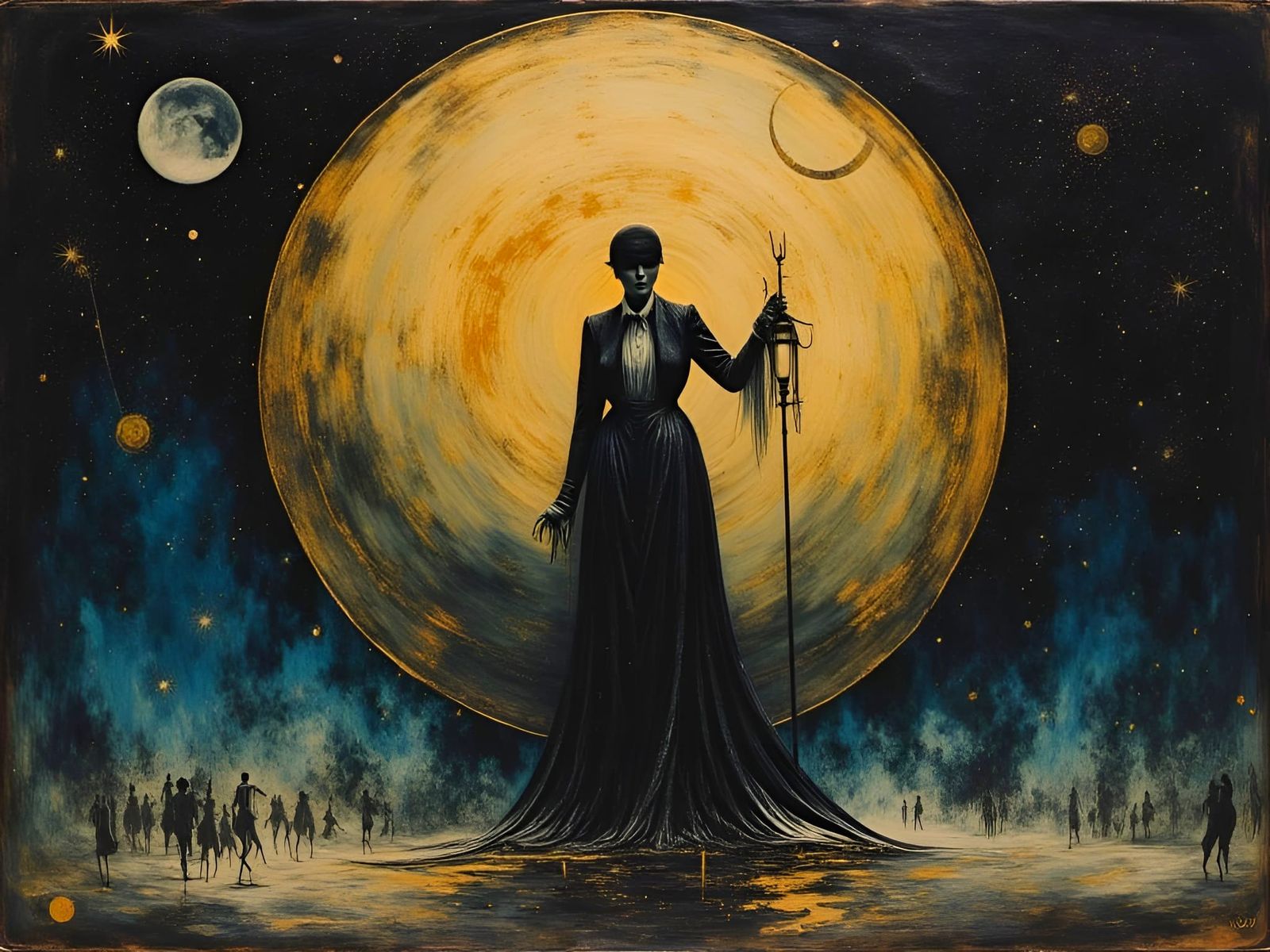 The Moon and I have a question...