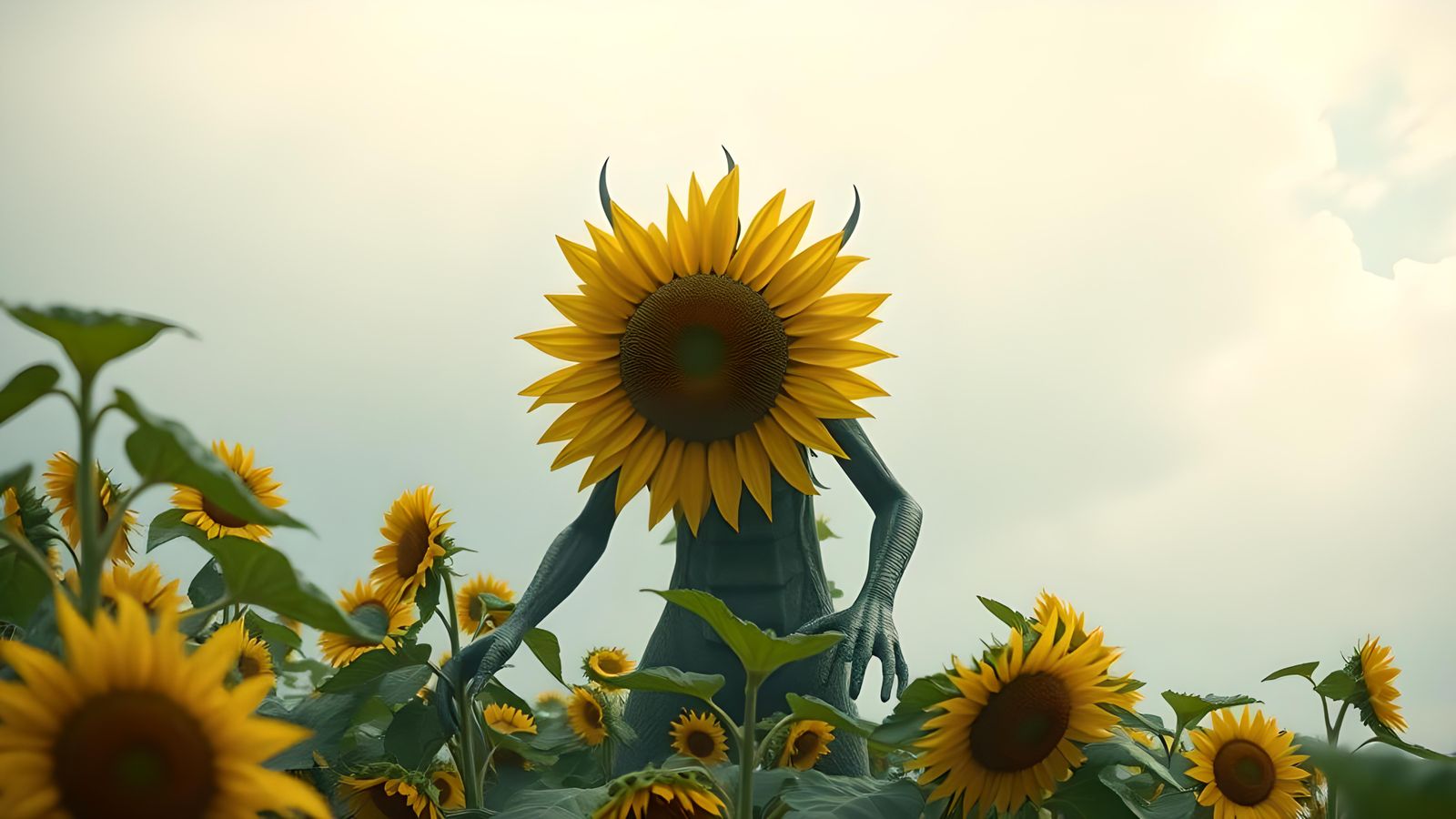 Sunflower monster