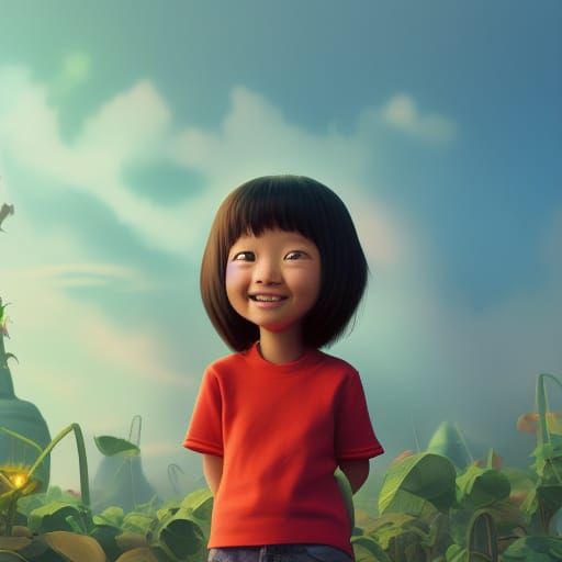 Emma Song: Pixar Style 3D Character Art