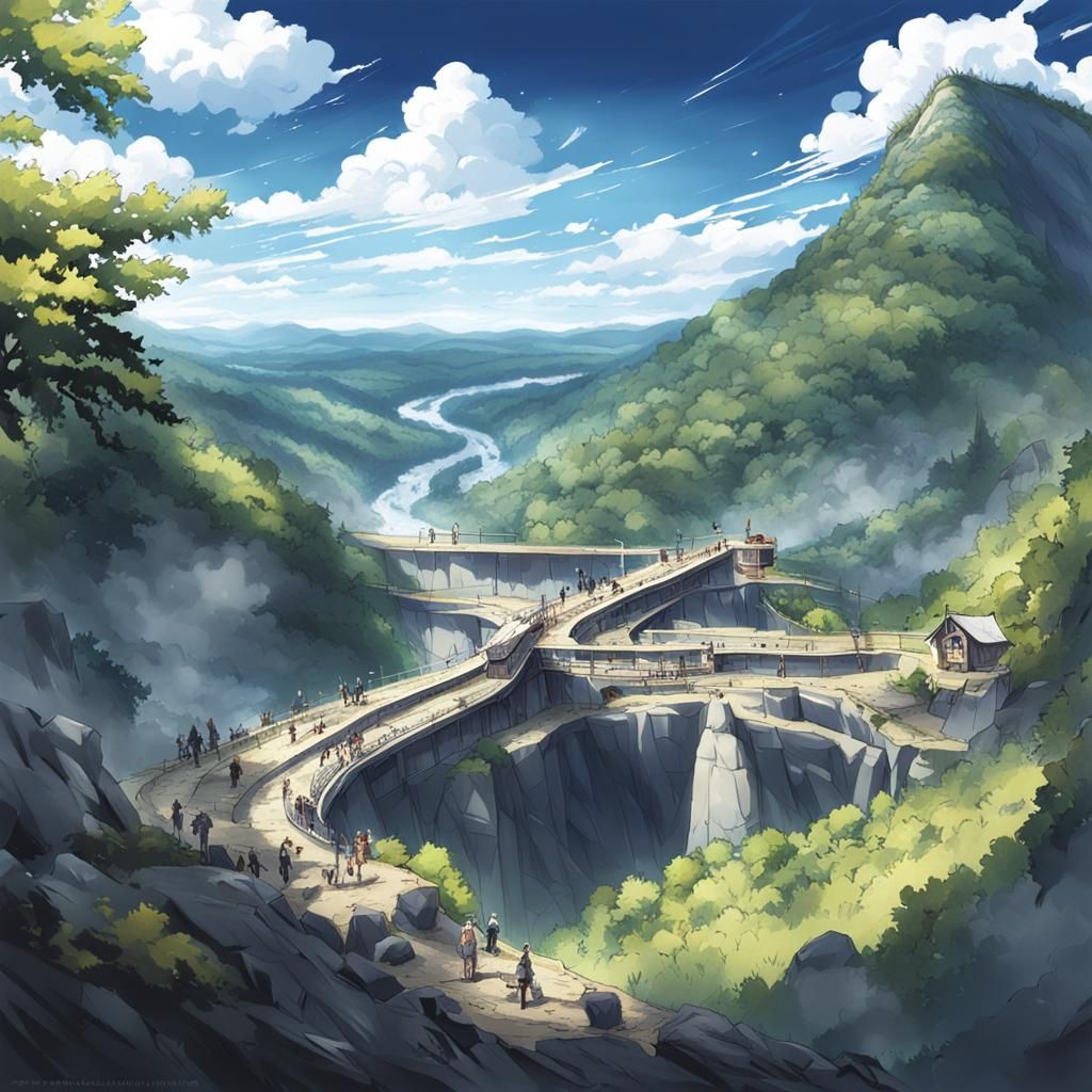 West Virginia Personified as Anime Character