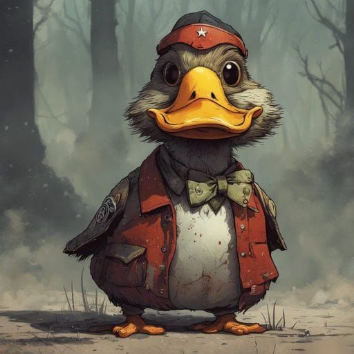 Chernobyl Zombie Duck