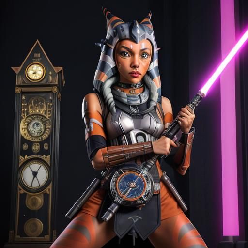 Clockpunk Ahsoka Character Design
