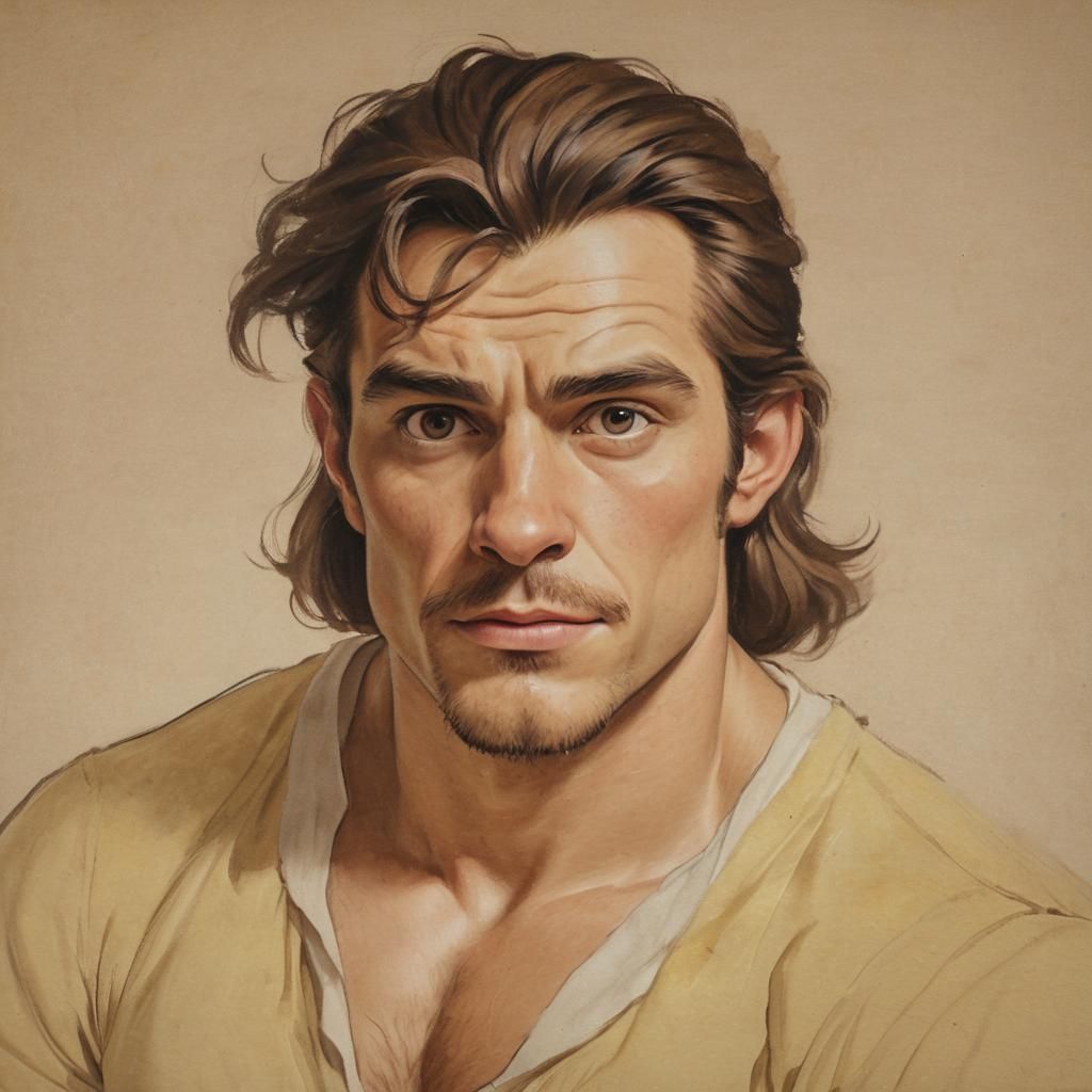 Gaston's Self-Portrait