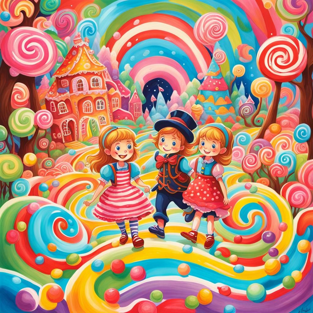 Hansel and Gretel's Candy Land Adventure