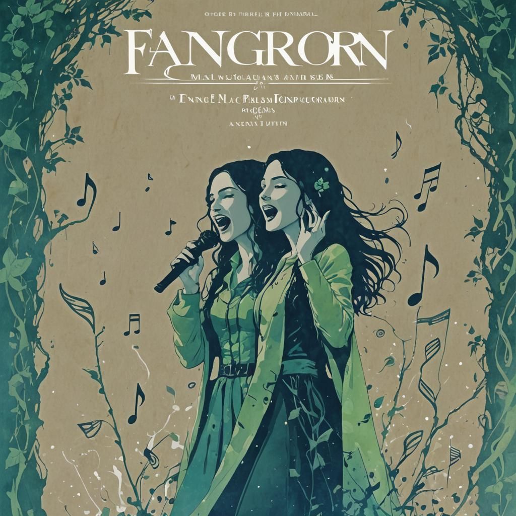 FANGORN magazine cover saying "SONGS OF FANGORN"; green silh...