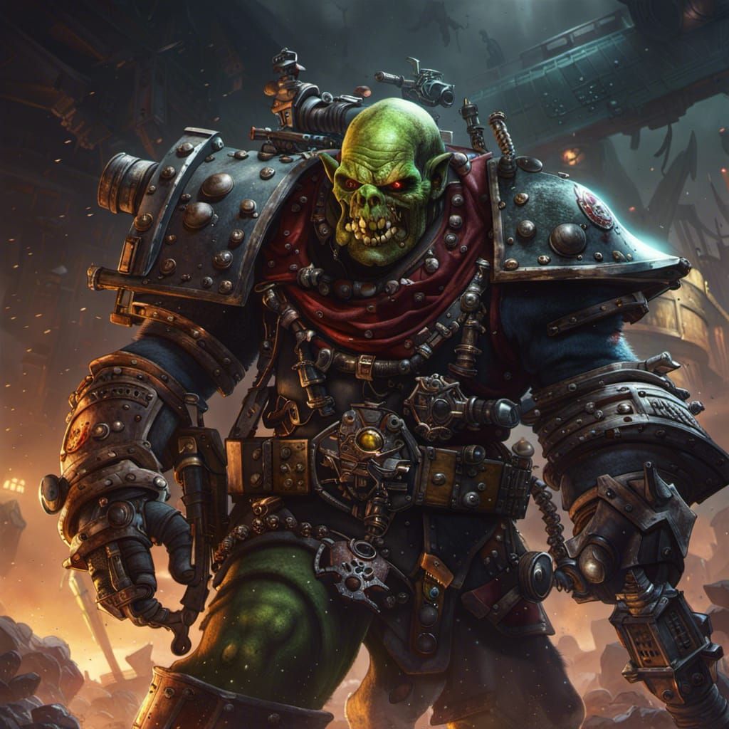 Warhammer 40k Space Ork Pirate